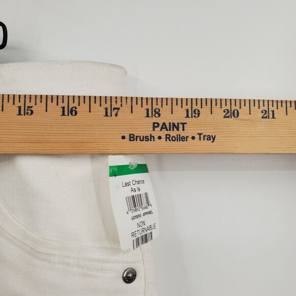 Democracy Ab Technology High Waist Raw Hem Jeans Women Plus Size 14W NWT DIRTY - Picture 14 of 16